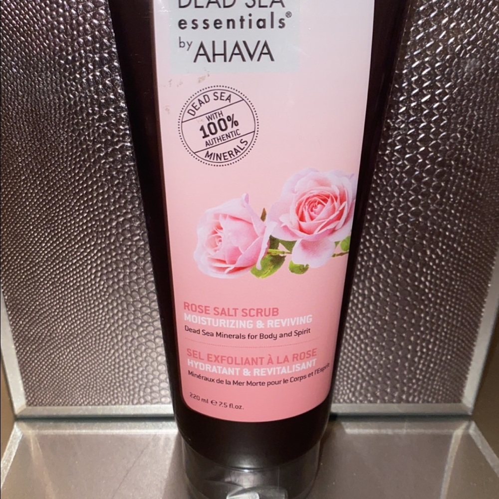 ❌SOLD❌Ahava Dead Sea Essentials Rose Salt Scrub